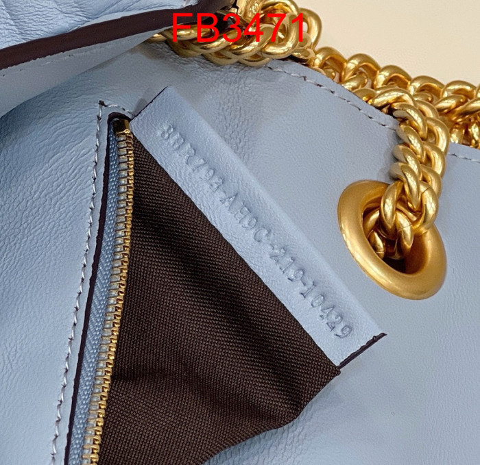 FB3471 sheepskin handbag