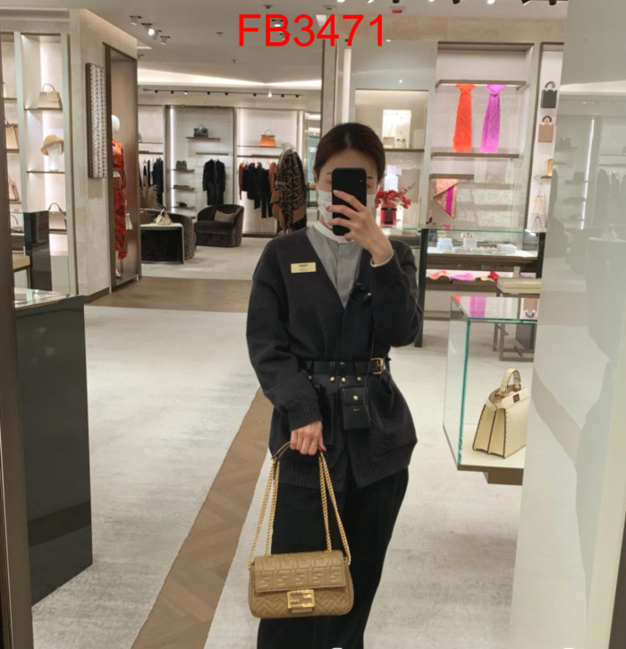 FB3471 sheepskin handbag