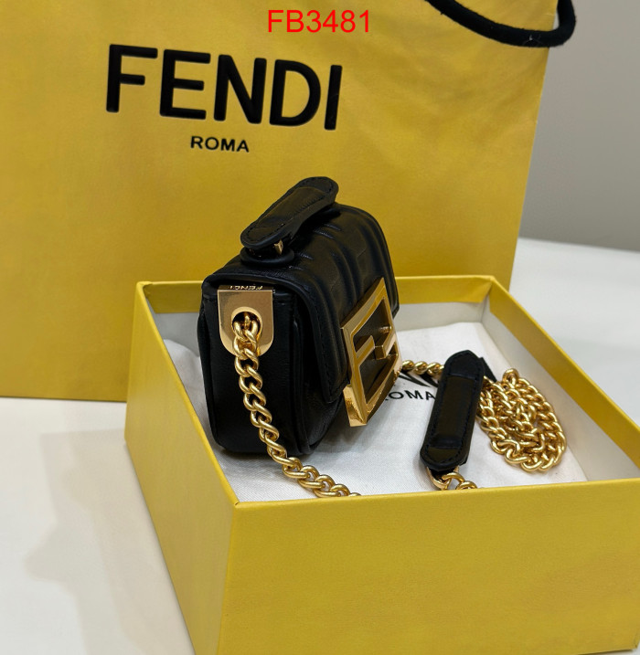 FB3481 NANO BAGUETTE Super Mini Bag