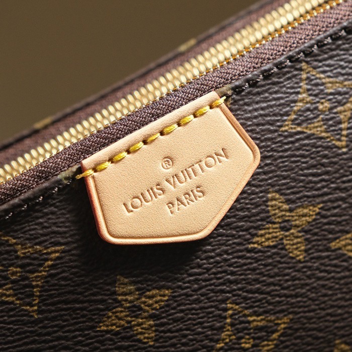 MULTI POCHETTE ACCESSOIRES - LIGHT PINK & KHAKI