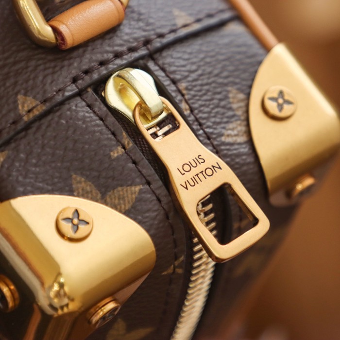 MINI SOFT TRUNK - BLACK & BROWN