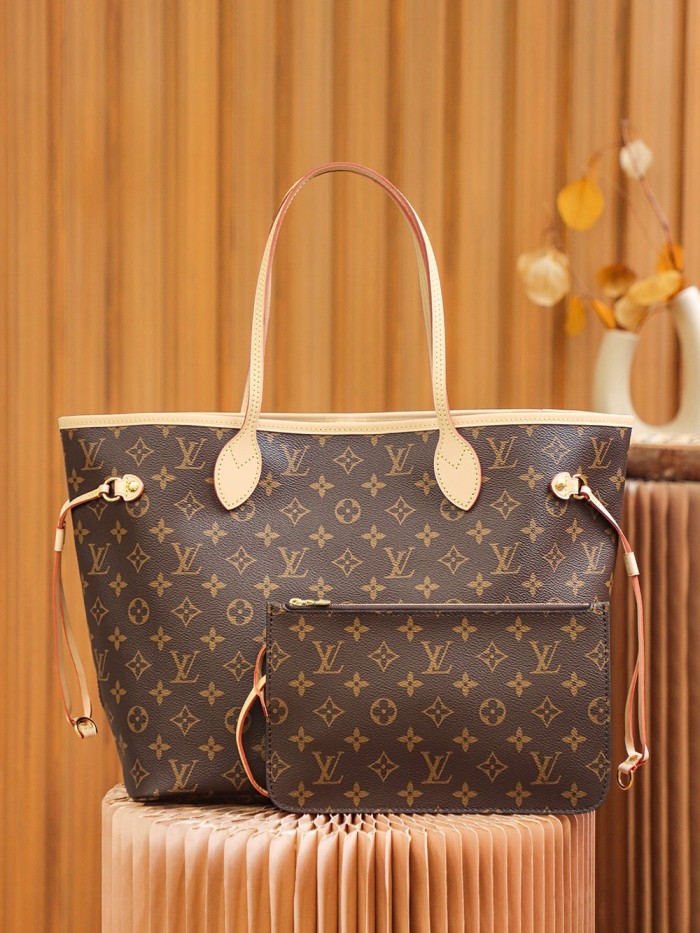 NEVERFULL MM - CHERRY & ROSE BEIGE