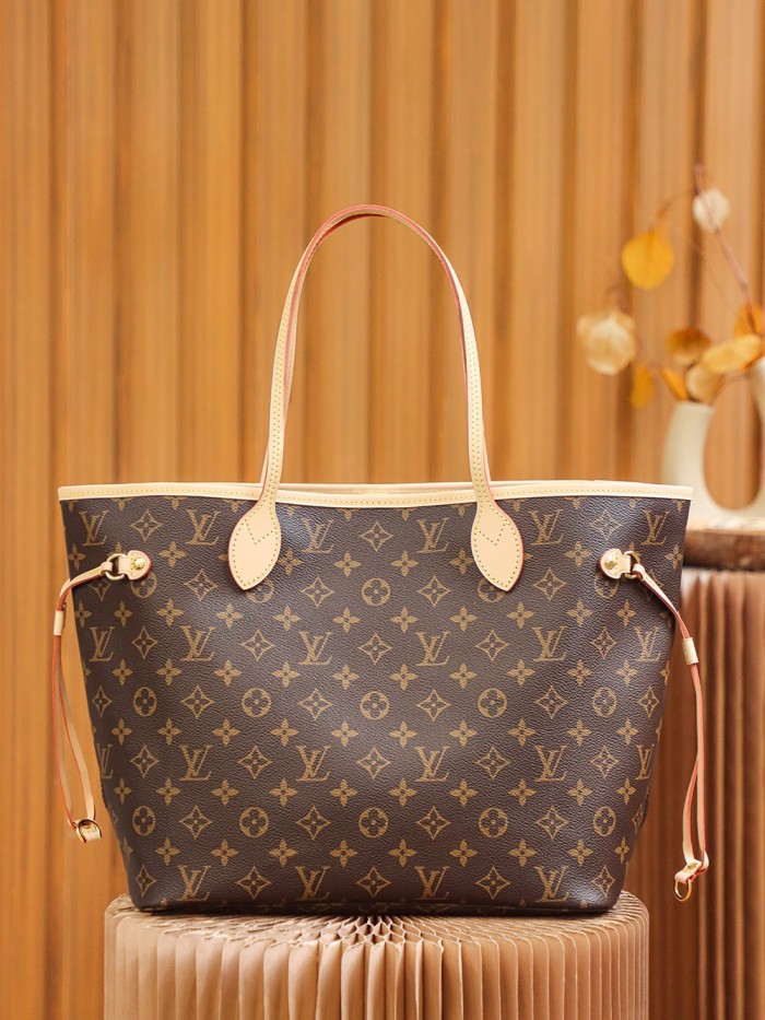 NEVERFULL MM - CHERRY & ROSE BEIGE