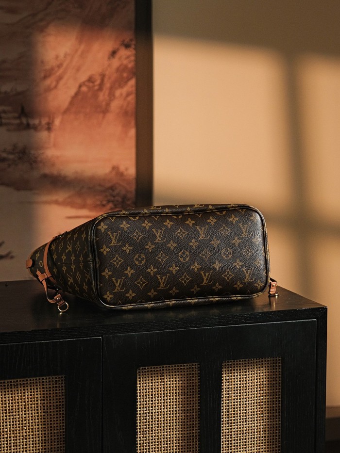 NEVERFULL INSIDE OUT MM - BLACK & TAN
