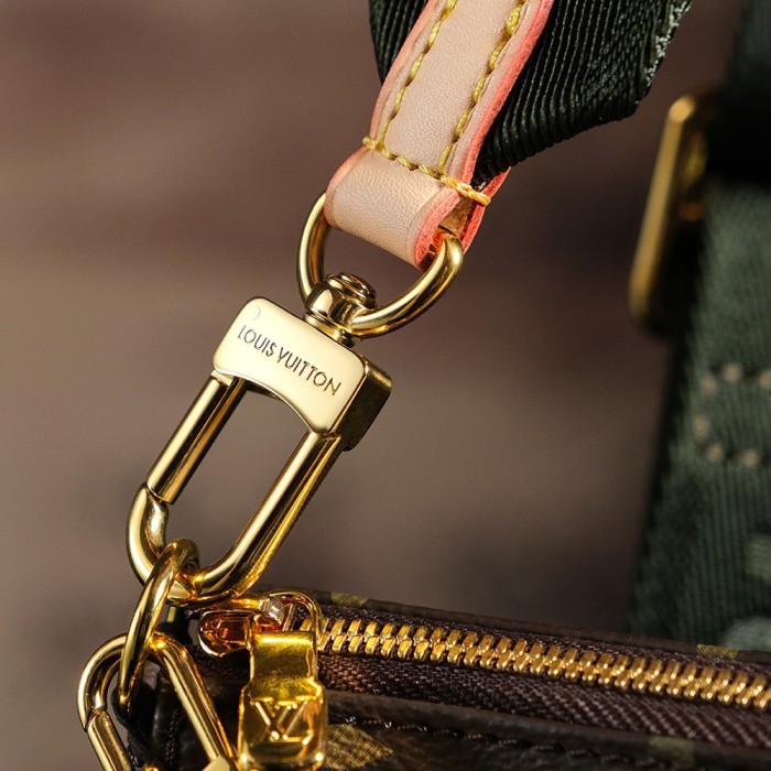 MULTI POCHETTE ACCESSOIRES - LIGHT PINK & KHAKI