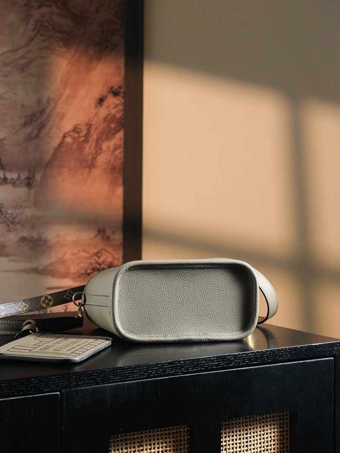 NEVERFULL BANDOULIERE INSIDE OUT BB - BLACK & Rose & DARK FANGO