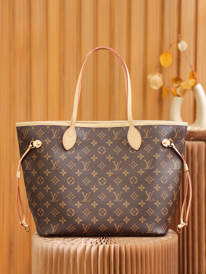 NEVERFULL MM - CHERRY & ROSE BEIGE