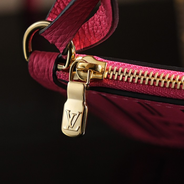 NEVERFULL BANDOULIERE INSIDE OUT BB - BLACK & Rose & DARK FANGO