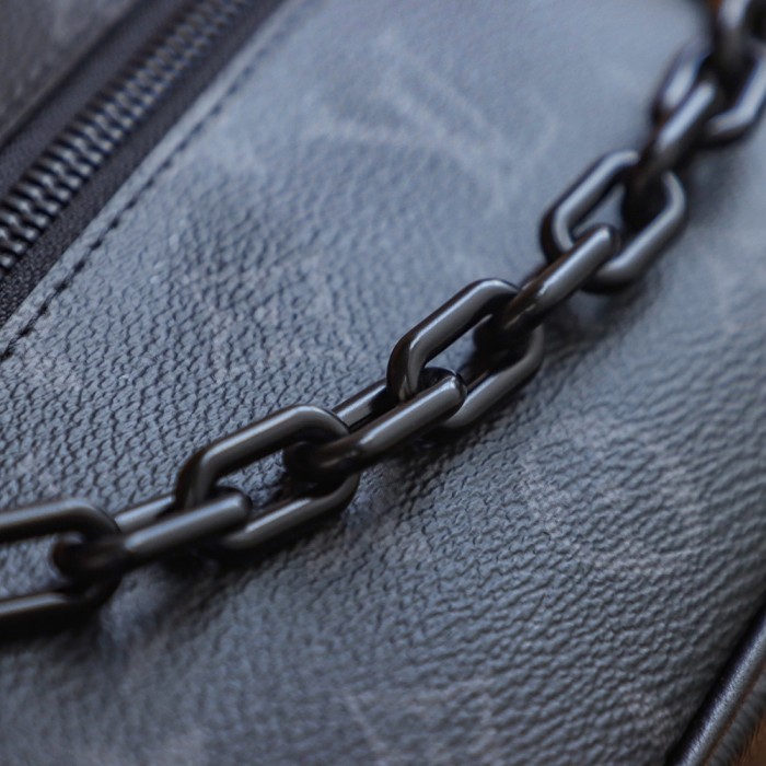 MINI SOFT TRUNK - BLACK & BROWN