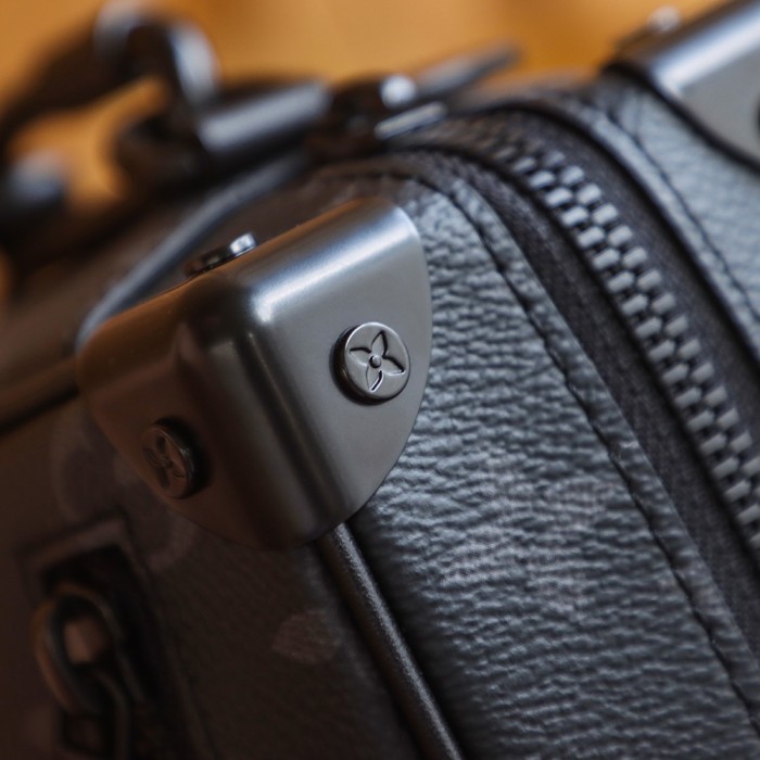 MINI SOFT TRUNK - BLACK & BROWN