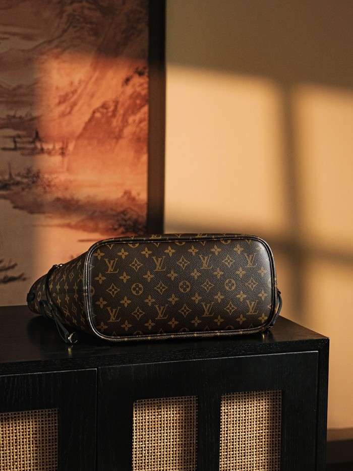 NEVERFULL INSIDE OUT MM - BLACK & TAN