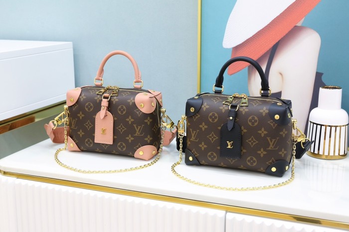 PETITE MALLE SOUPLE - BLACK & PINK