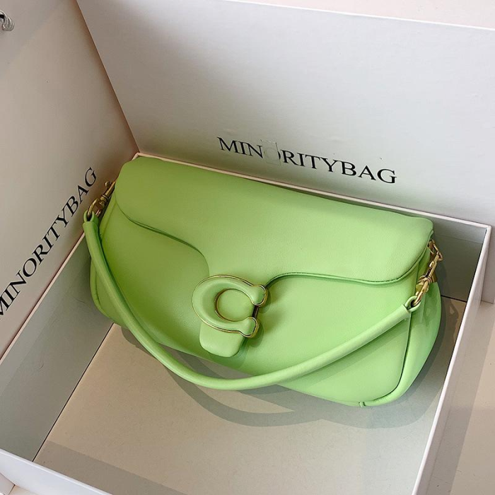 Restored Pillow Tabby Shoulder Bag 26 Beige-S & Green-S & Blue-S & DepGre-S & Gren-L & DepGre-L & PurPle-L & Yellow-L & Orange-L & Pink-L & Red-L