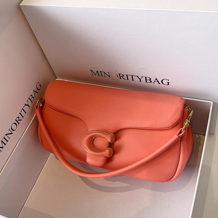 Restored Pillow Tabby Shoulder Bag 26 Beige-S & Green-S & Blue-S & DepGre-S & Gren-L & DepGre-L & PurPle-L & Yellow-L & Orange-L & Pink-L & Red-L