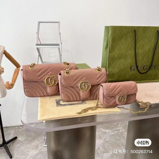 GG Marmont Beige-S & Beige-M & Beige-L & Black-M & Black-L & BlackGold-L & Caramel-L & NudeGold-S & NudeGold-L & Pink-S & Pink-L & Red-L & White-M & White-L