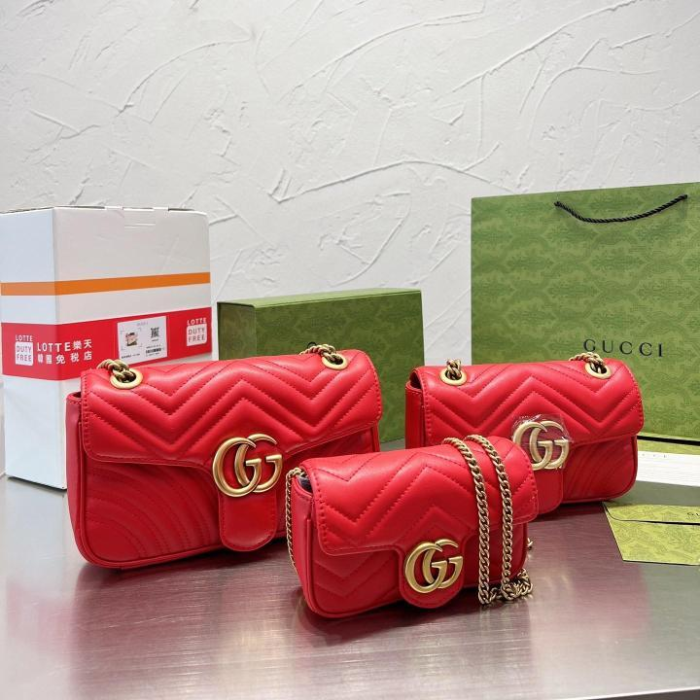 GG Marmont Beige-S & Beige-M & Beige-L & Black-M & Black-L & BlackGold-L & Caramel-L & NudeGold-S & NudeGold-L & Pink-S & Pink-L & Red-L & White-M & White-L