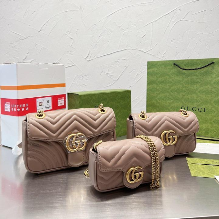 GG Marmont Beige-S & Beige-M & Beige-L & Black-M & Black-L & BlackGold-L & Caramel-L & NudeGold-S & NudeGold-L & Pink-S & Pink-L & Red-L & White-M & White-L