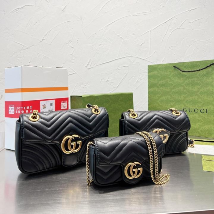 GG Marmont Beige-S & Beige-M & Beige-L & Black-M & Black-L & BlackGold-L & Caramel-L & NudeGold-S & NudeGold-L & Pink-S & Pink-L & Red-L & White-M & White-L