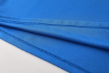 2025 AD09 Fancy blue Training Short Suit