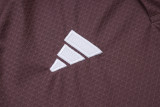 25-26 Man Utd Grey purple Polo Tracksuit #C2537