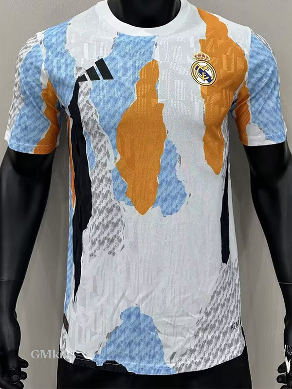24-25 RMA Blue White Special Edition Player Version Training Shirts