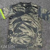25-26 Brazil Grey Black Special Edition Fans Soccer Jersey