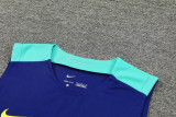 24-25 Brazil Blue Tank top and shorts suit