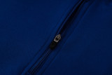 2025 AD Fancy blue Half Pull Tracksuit #06(半拉链)