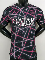 25-26 PSG Pink Black Player Version Training shirts