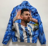 24-25 Argentina Blue Champion Edition Double Sided Windbreaker (双面风衣)
