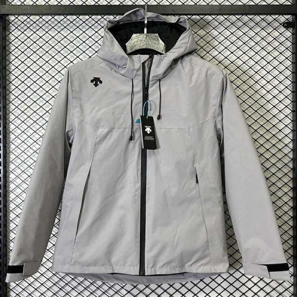 2024 DST Cotton Thickened warm Grey Outdoor Jackets #A802加棉冲锋衣