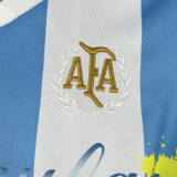 25-26 Argentina Cartoon Special Edition Fans Soccer Jersey