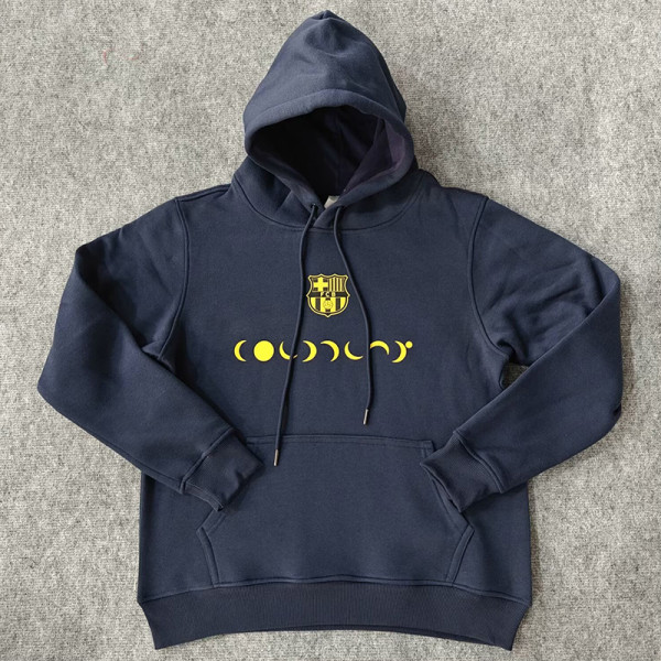 24-25 BAR Royal blue Hoody 联名(加绒)宝蓝色