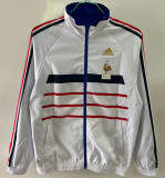 25-26 France Blue & White Double Sided Windbreaker (双面风衣)