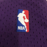 1996-97 LAKERS BRYANT #8 Purple Retro Top Quality Hot Pressing NBA Jersey(圆领）