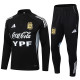 25-26 Argentina Black Half Pull Tracksuit (半拉链)