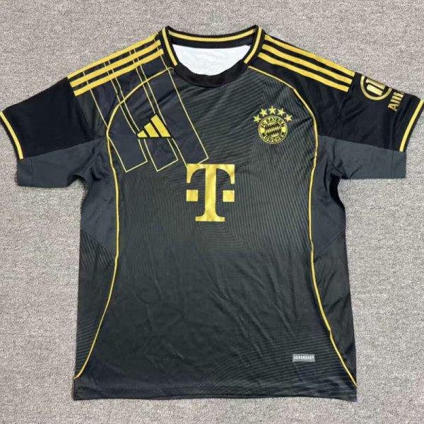 25-26 Bayern Black Concept Edition Training shirts
