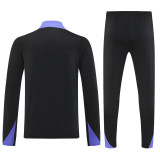 25-26 BAR Black Half Pull Tracksuit (半拉链)