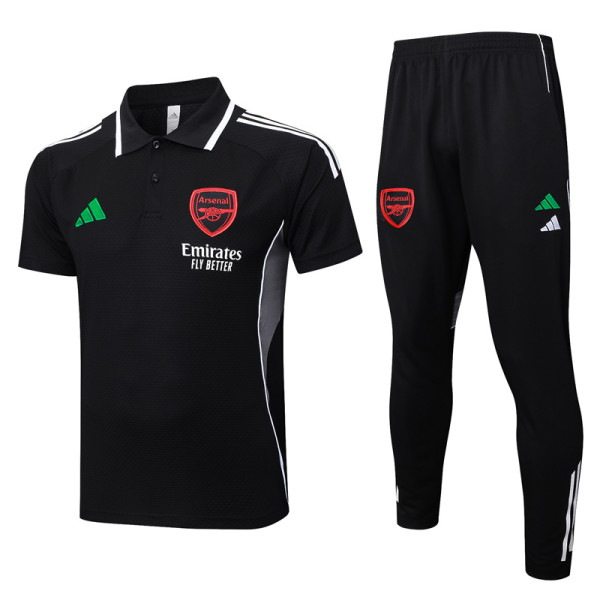 25-26 ARS Black Polo Tracksuit #C2540