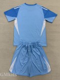 25-26 Austin FC Blue GoalKeeper Kids Soccer Jersey