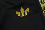 25-26 Mexico Black Kids Jacket Tracksuit