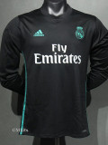 2017-2018 RMA Away Player Version 长袖球员 Long Sleeve Retro Soccer Jersey