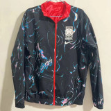 2024 Korea Red & Black Double Sided Windbreaker (双面风衣)