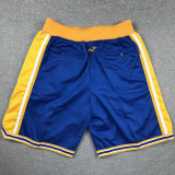 Warriors Blue City Edition Top Quality NBA Pocket Pants *勇士队