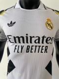 25-26 RMA White Special Edition Player Version Training Shirts 黄袖边