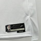 24-25 WARRIORS CURRY #30 White Retro Top Quality Hot Pressing NBA Jersey