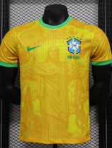 25-26 Brazil Yellow Special Edition Player Version Soccer Jersey (耶稣)