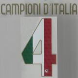 24-25 Napoli Home CAMPIONI D'ITALIA &4 SORGESANA Fans Soccer Jersey