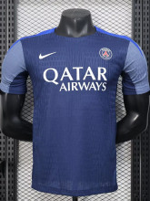 25-26 PSG Royal blue Player Version Training shirts