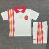 1994 Spain Away Kids Retro Soccer Jersey